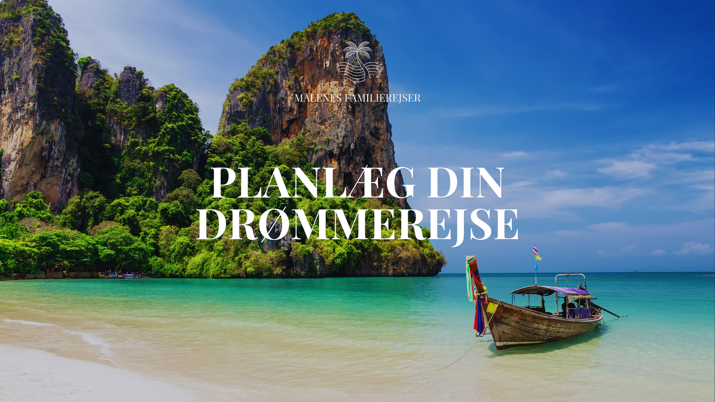 Videokursus (+ ALLE guides): Planlæg din drømmerejse til Thailand